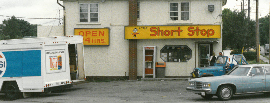 Photo of a Vintage Little Short Stop convivence store